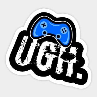 Funny Gamer Sticker